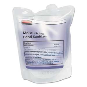 RUBBERMAID COMMERCIAL PROD. Spray Moisturizing Hand Sanitizer Refill, Fragrance-Free, 400mL
