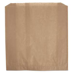 RUBBERMAID COMMERCIAL PROD. Waxed Napkin Receptacle Liners, 2 3/4 x 8 34 x 8 1/2, Brown