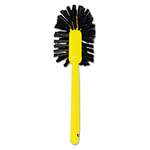 RUBBERMAID COMMERCIAL PROD. Commercial-Grade Toilet Bowl Brush, 17" Long, Plastic Handle, Yellow