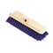 RUBBERMAID COMMERCIAL PROD. Bi-Level Deck Scrub Brush, Polypropylene Fibers, 10 Plastic Block, Tapered Hole