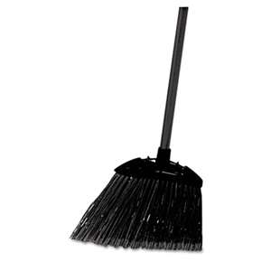 RUBBERMAID COMMERCIAL PROD. Lobby Pro Broom, Poly Bristles, 35" Metal Handle, Black