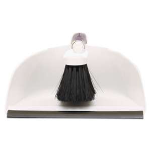 RUBBERMAID COMMERCIAL PROD. Duster Brush w/Plastic Dustpan, White