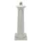 RUBBERMAID COMMERCIAL PROD. GroundsKeeper Tuscan Receptacle, 13 x 13 x 38 3/8, Sandstone