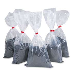 RUBBERMAID COMMERCIAL PROD. Sand for Urns, Black, 5lb, 5/Carton