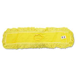 RUBBERMAID COMMERCIAL PROD. Trapper Commercial Dust Mop, Looped-end Launderable, 5" x 36", Yellow