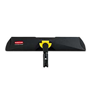 RUBBERMAID COMMERCIAL PROD. HYGEN Quick Connect Single-Sided Frame, 18w x 3 3/8d, Plastic, Black