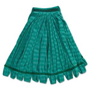 RUBBERMAID COMMERCIAL PROD. Tube Mop, Microfiber, Green, Medium, 5-in Green Headband