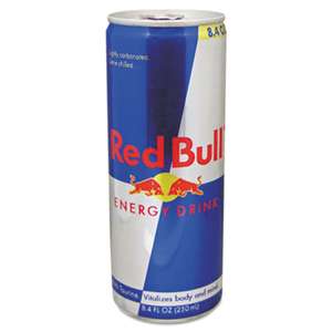 RED BULL GMBH Energy Drink, Original Flavor, 8.4 oz Can, 24/Carton