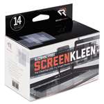 Read Right RR1291 ScreenKleen Alcohol-Free Wipes, Cloth, 5 x 5, 14/Box