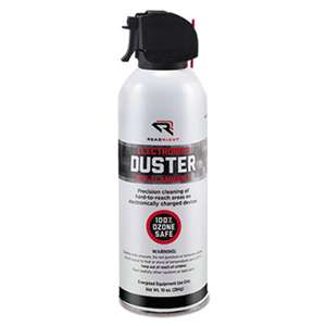 READ/RIGHT OfficeDuster Gas Duster, 10oz Can