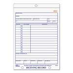 REDIFORM OFFICE PRODUCTS Receiving Record Book, 5 9/16 x 7 15/16, Three-Part Carbonless, 50 Sets/Book