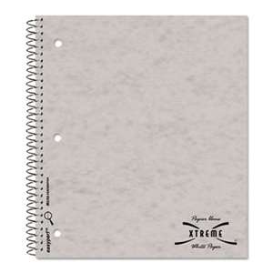 REDIFORM OFFICE PRODUCTS Subject Wirebound Notebook, College/Margin Rule, 11 x 8 7/8, White, 80 Sheets