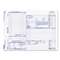 REDIFORM OFFICE PRODUCTS Four-Part Auto Repair Form, 11 x 8 1/2, Four-Part Carbonless, 50 Forms