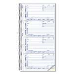 REDIFORM OFFICE PRODUCTS Telephone Message Book, 5 x 2 3/4, Two-Part Carbonless, 400 Sets