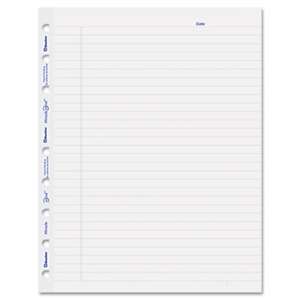 REDIFORM OFFICE PRODUCTS MiracleBind Ruled Paper Refill Sheets, 9-1/4 x 7-1/4, White, 50 Sheets/Pack