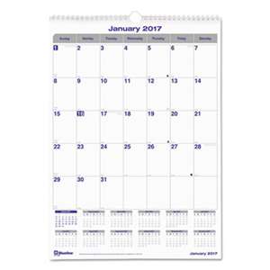 REDIFORM OFFICE PRODUCTS Net Zero Carbon Monthly Wall Calendar, 17 x 12, 2017