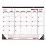 REDIFORM OFFICE PRODUCTS Monthly Deskpad Calendar, Chipboard, 22 x 17, 2017