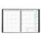 REDIFORM OFFICE PRODUCTS EcoLogix Recycled Monthly Planner, 11 x 8 1/2, Black Soft Cover, 2017