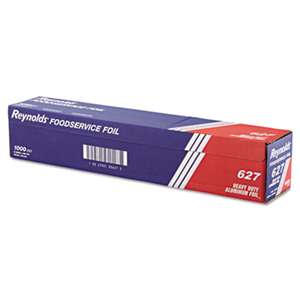 REYNOLDS FOOD PACKAGING Heavy Duty Aluminum Foil Roll, 24" x 1000 ft, Silver