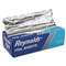 REYNOLDS FOOD PACKAGING Interfolded Aluminum Foil Sheets, 12 x 10 3/4, Silver, 500/Box, 6 Boxes/Carton