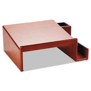 ROLODEX Wood Tones Phone Center Desk Stand, 12 1/8 x 10, Mahogany