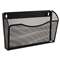ROLODEX Single Pocket Wire Mesh Wall File, Letter, Black