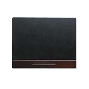 ROLODEX Wood Tone Desk Pad, Mahogany, 24 x 19