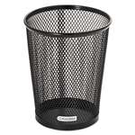 ROLODEX Nestable Jumbo Wire Mesh Pencil Cup, 4 3/8 dia. x 5 2/5, Black