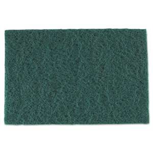 ROYAL PAPER PRODUCTS Medium-Duty Scouring Pad, 6 x 9, Green, 60/Carton
