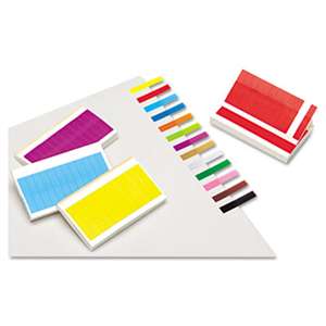 REDI-TAG CORPORATION Removable/Reusable Page Flags, 13 Assorted Colors, 240 Flags/Pack