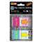 REDI-TAG CORPORATION Pop-Up Fab Page Flags w/Dispenser, "Sign Me!", Red/Orange, Teal/Yellow, 100/Pack