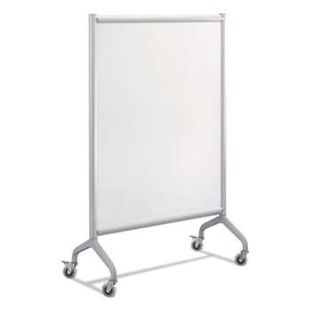 SAFCO PRODUCTS Rumba Full Panel Whiteboard Collaboration Screen, 42 x 54, White/Gray