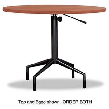 SAFCO PRODUCTS RSVP Series Round Table Top, Laminate, 36" Diameter, Cherry