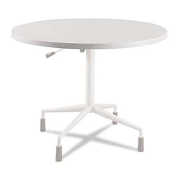 SAFCO PRODUCTS RSVP Series Round Table Top, Laminate, 42" Diameter, Gray