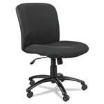 SAFCO PRODUCTS Uber Series Big & Tall Swivel/Tilt Mid Back Chair, Black
