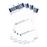 SAFCO PRODUCTS Suggestion Box Cards, 3-1/2 x 8, White, 25 Cards/Pack