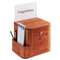 SAFCO PRODUCTS Bamboo Suggestion Box, 10 x 8 x 14, Cherry