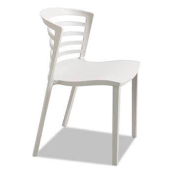 SAFCO PRODUCTS Entourage Stack Chair, Gray, 4 per Carton
