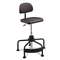 SAFCO PRODUCTS TaskMaster Series EconoMahogany Industrial Chair, Black