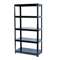 SAFCO PRODUCTS Boltless Steel Shelving, Five-Shelf, 36w x 18d x 72h, Black