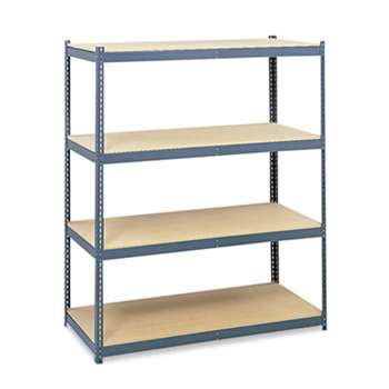 Safco 5260 Steel Pack Archival Shelving, 69w x 33d x 84h, Gray