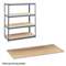 SAFCO PRODUCTS Particleboard Shelves for Steel Pack Archival Shelving, 69w x 33d x84w, Box of 4