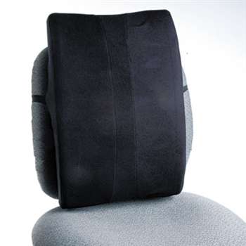 SAFCO PRODUCTS Remedease Full Height Backrest, 14 x 3 x 20, Black