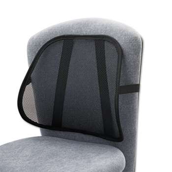 SAFCO PRODUCTS Mesh Backrest, 17-1/2w x 3-1/8d x 15h, Black