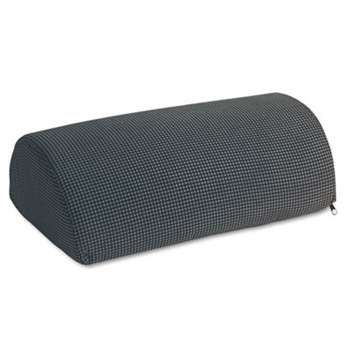 SAFCO PRODUCTS Half-Cylinder Padded Foot Cushion, 17-1/2w x 11-1/2d x 6-1/4h, Black