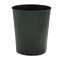 SAFCO PRODUCTS Round Wastebasket, Steel, 23.5qt, Black