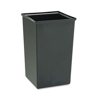 SAFCO PRODUCTS Rigid Liner for SAF9728/SAF9729 Waste Receptacles, Plastic, 36gal, Black