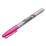 SANFORD Pink Ribbon Fine Tip Permanent Marker, Pink, 2/Pack