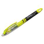 SANFORD Accent Liquid Pen Style Highlighter, Chisel Tip, Fluorescent Yellow, Dozen