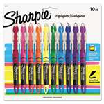 SANFORD Accent Liquid Pen Style Highlighter, Chisel Tip, Assorted, 10/Set